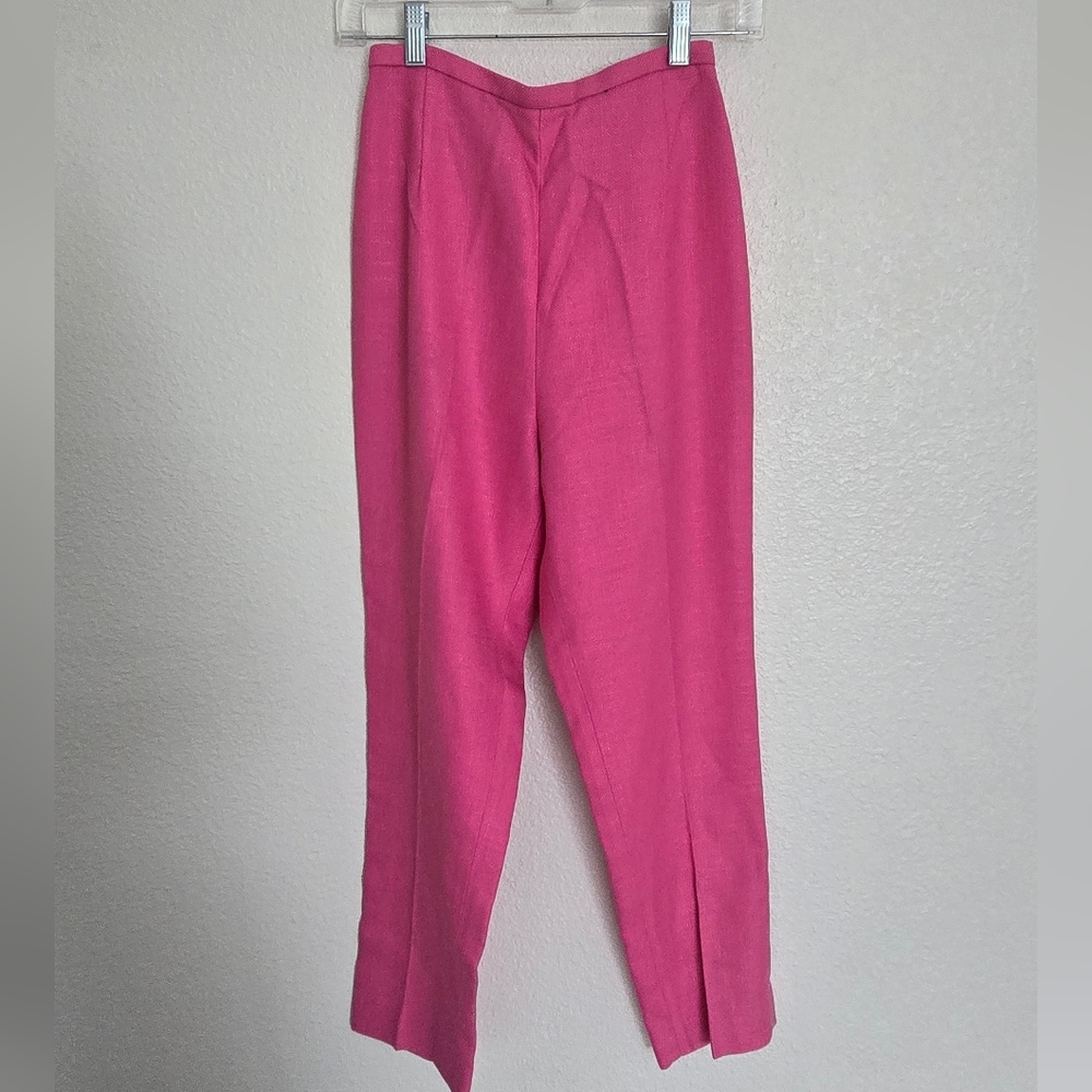 🌸VTG 60s Hot Pink Capri Pants